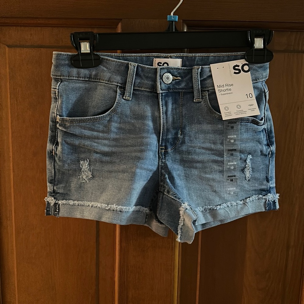Girls Jean Shorts